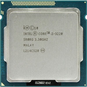 Процессор Intel Core  i3-3220 3.3 ГГц/SVGA/0.5+3Мб/55W/5 ГТ/с LGA1155